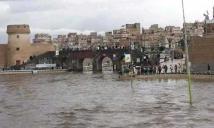 سيول وفيضانات وانهيارات أرضية تضرب شرق اليمن