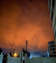 مقاتلات العدو الاسرائيلي تستهدف دمشق