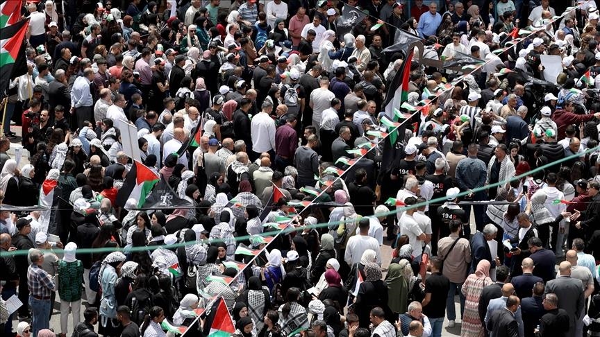 مسيرات حاشدة في غزة دعماً للأسرى ورفضاً للإعدام