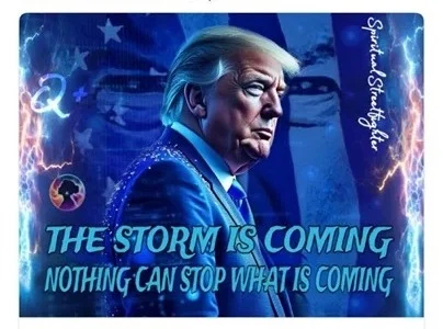 رسالة غامضة من ترامب: “العاصفة قادمة”