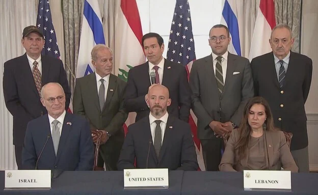 لبنان وإسرائيل يوقعان اتفاقًا إطاريًا برعاية أمريكية