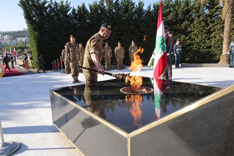 لبنان يحيي عيد الجيش.. تكريم للشهداء وتأكيد على دور المؤسسة