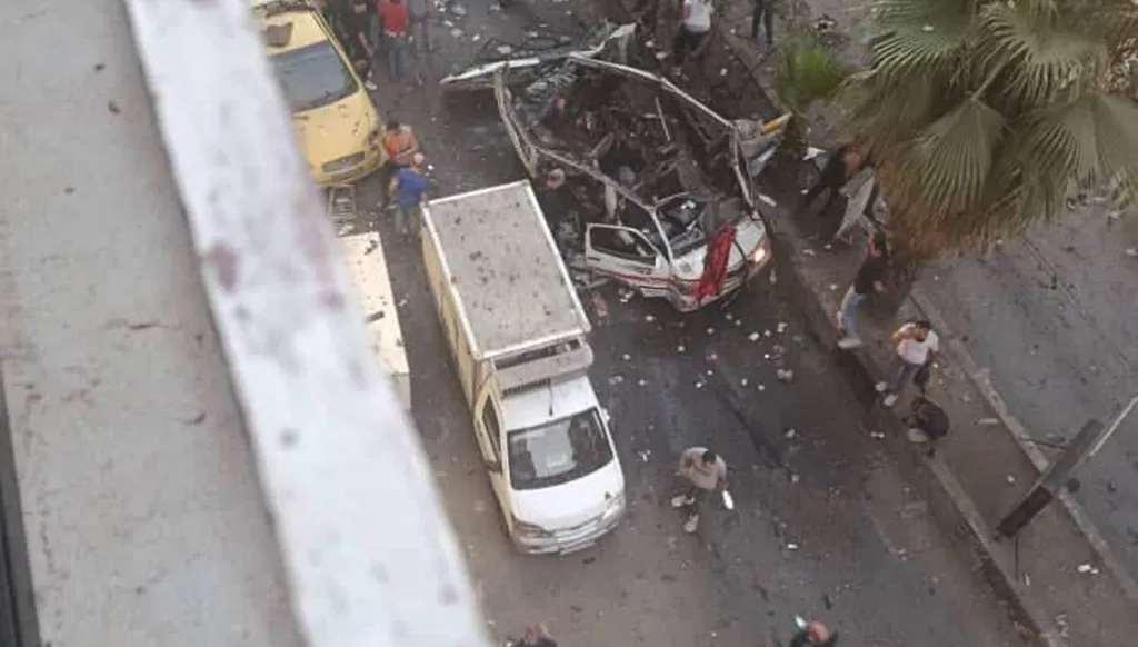 تفجير دامٍ يستهدف حافلة ركاب في ريف دمشق