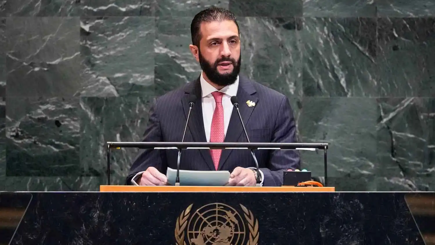 الرئيس السوري من الأمم المتحدة: الجولان أرض سورية والضم باطل