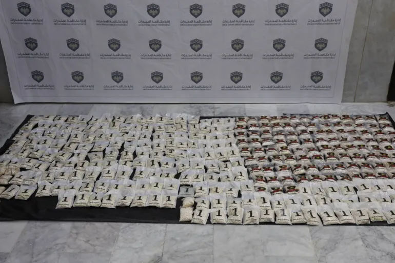 عمليات أمنية واسعة في سوريا تضبط شحنات مخدرات ضخمة