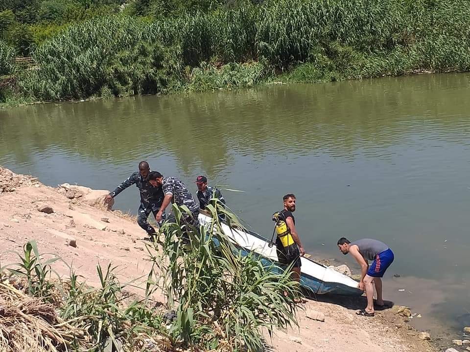 انتشال جثة شاب قضى غرقاً في نهر العاصي بحماة