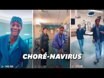 بالفيديو: رقص الجسم الطبي على إيقاع "هزة كورونا"