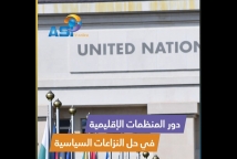 فيديو: دور المنظمات الإقليمية في حل النزاعات السياسية