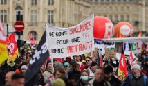 النقابات الفرنسية تتعهد بمواصلة تحدي تعديل نظام التقاعد