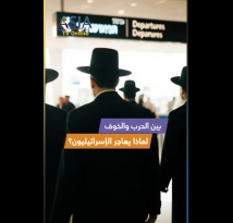 فيديو: بين الحرب والخوف.. لماذا يهاجر الإسرائيليون؟️