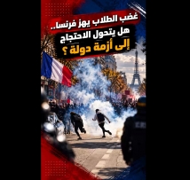 فيديو: غضب الطلاب يهز فرنسا.. هل يتحول الاحتجاج إلى أزمة دولة؟