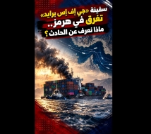 فيديو: سفينة «جي إف إس برايد» تغرق في هرمز.. ماذا نعرف عن الحادث؟