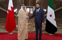 الشرع يلتقي وزير الخارجية البحريني في دمشق 