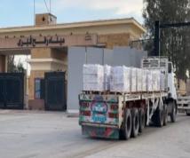 غزة تنفي رسمياً دخول 602 شاحنة مساعدات