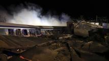 عشرات القتلى في اصطدام قطاري شحن وركاب في اليونان