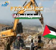 فيديو: عنف المستوطنين في فلسطين المحتلة(1د 24ث)