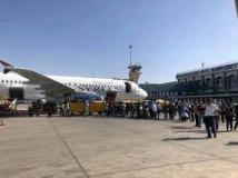 طائرتان إماراتية وهندية محملتان بالمساعدات حطتا في مطار دمشق